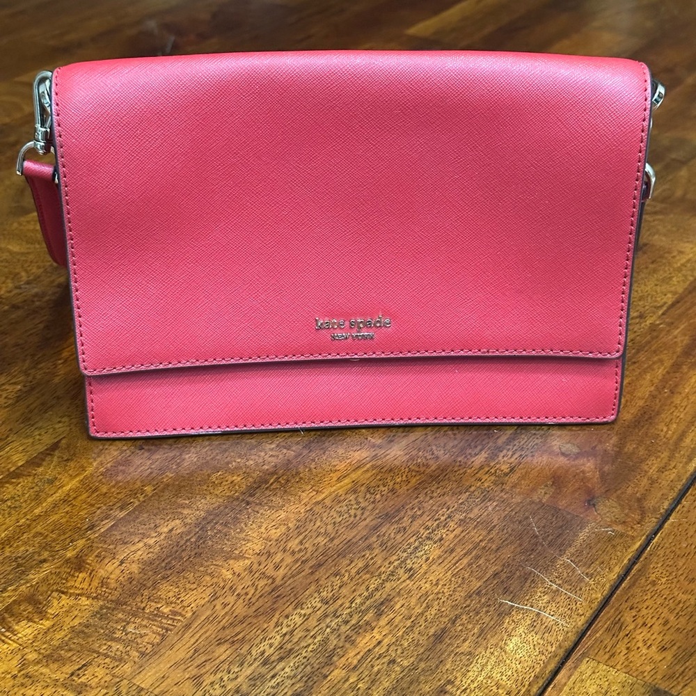 Nwt Kate Spade Red Crossbody Bag